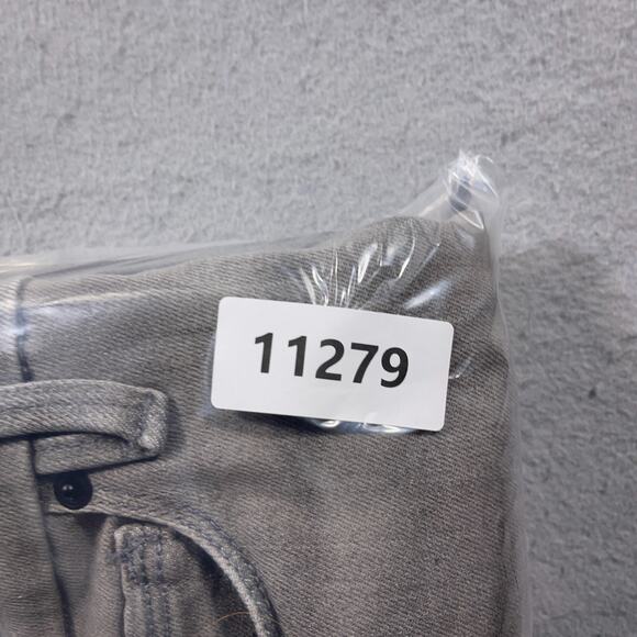 Good American Jeans Women 00/24 Good Curve Straight Gray Super High Rise 28" Ins - Picture 11 of 11